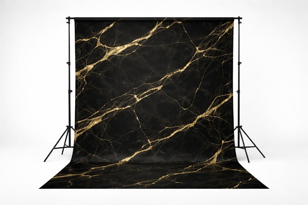 Black & Gold Marble